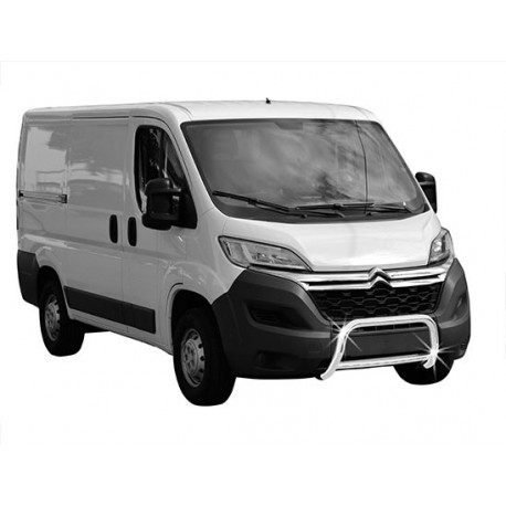 RVS pushbar Citroën Jumper vanaf 2014 (dwarsbalk)