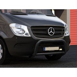 Zwarte Pushbar Mercedes Sprinter RVS BLACK 2018+ (TÜV)
