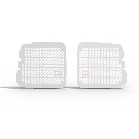 witte roosters deuren VW Caddy ( t/m 2020)