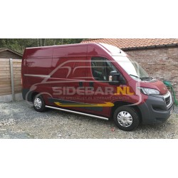 Sidebars Fiat Ducato gepolijst