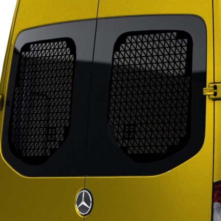 Raamroosters Mercedes Sprinter Deuren Zwart 2018+