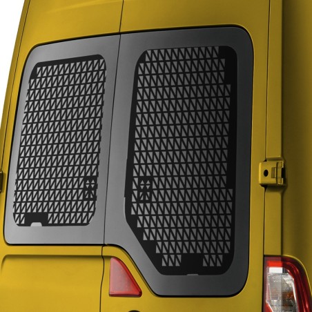 Raamroosters Opel Movano Deuren 2010 t/m 2020 Zwart