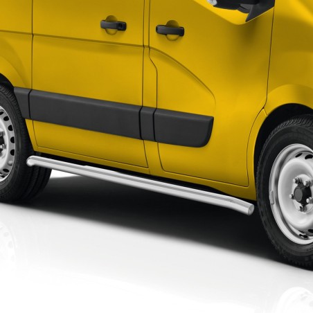 hoogglans sidebars Renault Master 2010 tm 2023