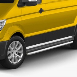 hoogglans Sidebars Volkswagen Crafter 2017+