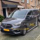 Geborstelde Sidebars Opel Combo 2018+ 