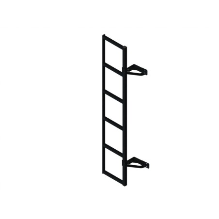 Imperiaal ladder RVS zwart MAN TGE