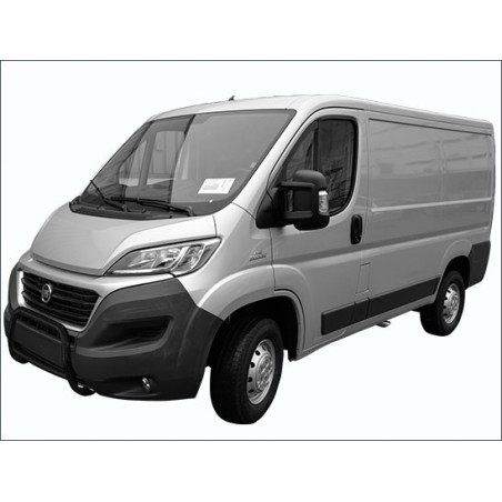 Zwarte Crossbar Fiat Ducato 2014 tm 2023 (TÜV)