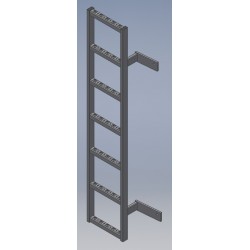 Deurladder RVS MAN TGE H2