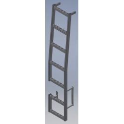 Deurladder RVS Citroën Jumper 2006+