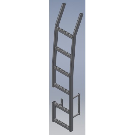 ladder RVS glans Fiat Ducato 2006+