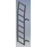 Deurladder RVS Nissan NV400 H1