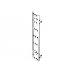 RVS deurladder Peugeot Boxer 180gr