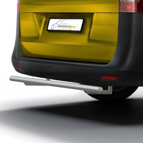 RVS matte Backbar Ford Courier 2024+ RVS matte Backbar Ford Courier 2024+