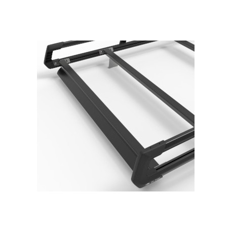 zwarte spoiler 143x4 cm Q-Top alu imperiaal