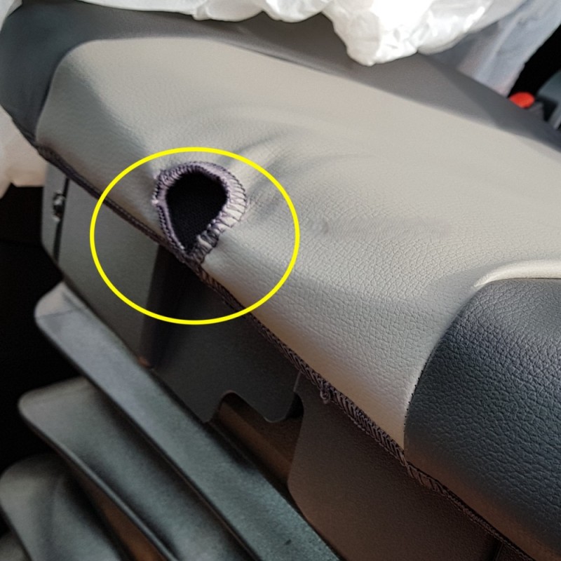 Maatwerk MIX Stoelhoes Nissan NV400 Bestuurder