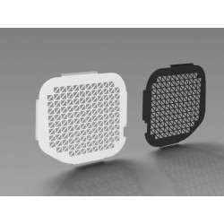 Raamroosters Renault Kangoo Deuren 2008 t/m 2020 Wit