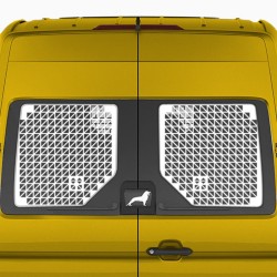 Raamrooster Toyota ProAce Schuifdeur Rechts 2016+ Wit