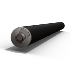 Imperiaal Nissan Interstar met open zijframe