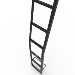 Imperiaal ladder RVS zwart Master 2024+